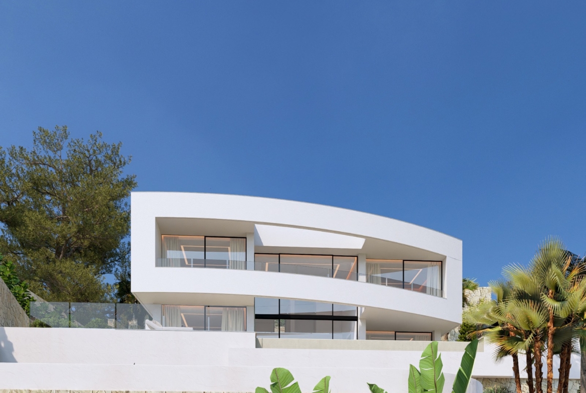 Majestuosa villa en Calpe con ascensor y vistas al Peñón de Ifach