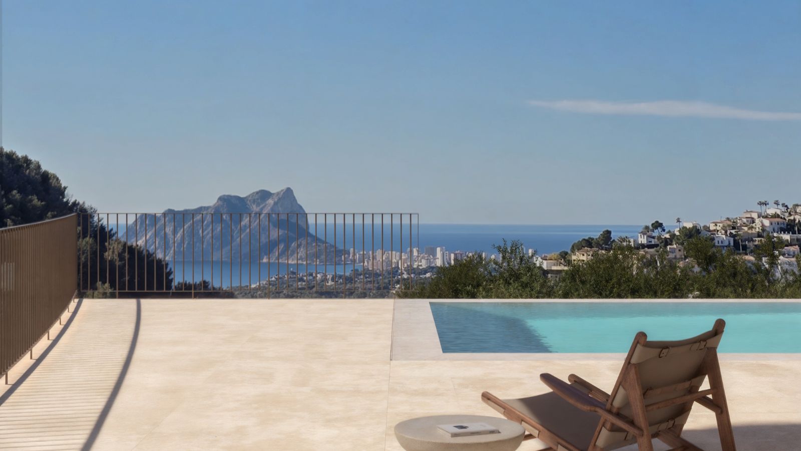 Majestuosa villa de autor con vistas al mar en Moraira