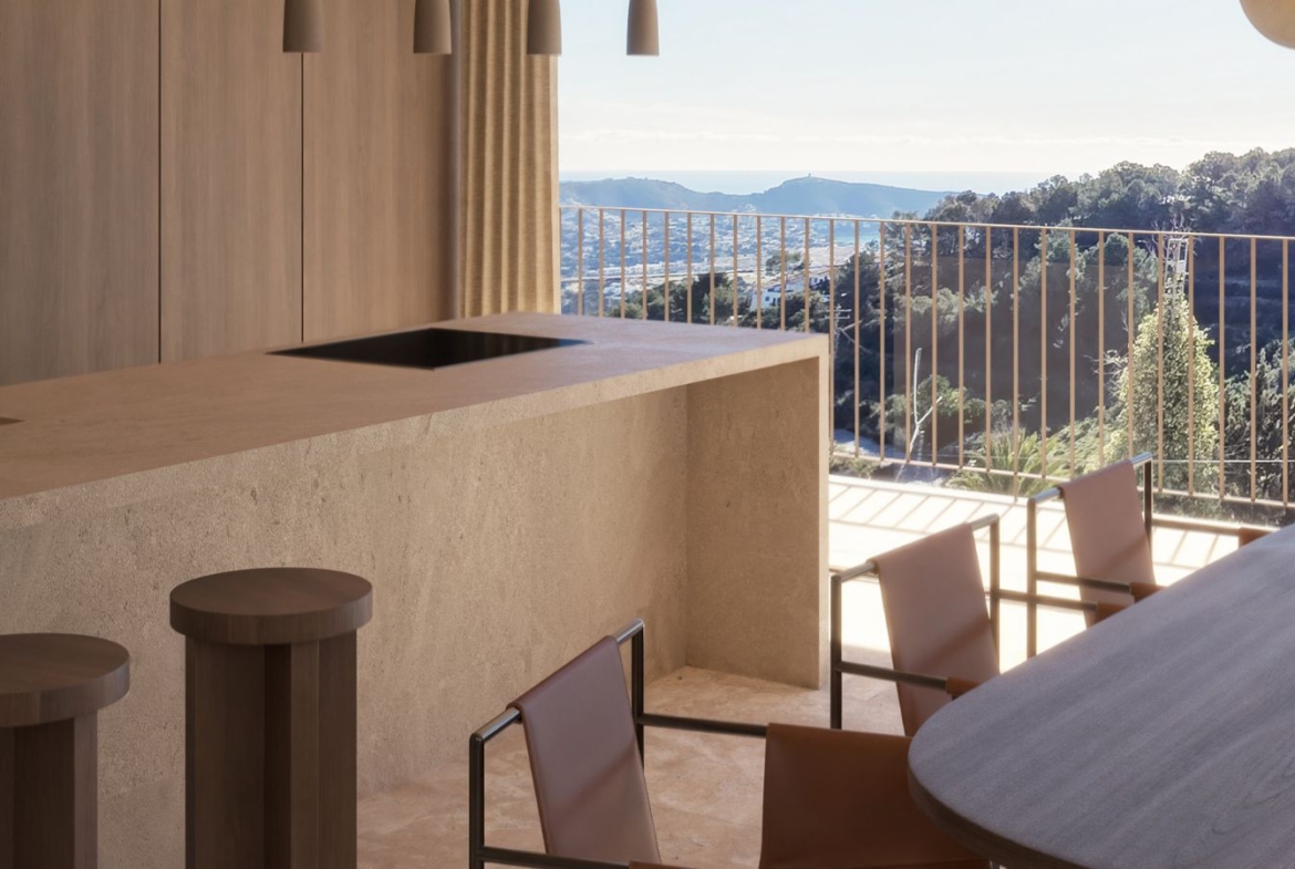 Majestuosa villa de autor con vistas al mar en Moraira