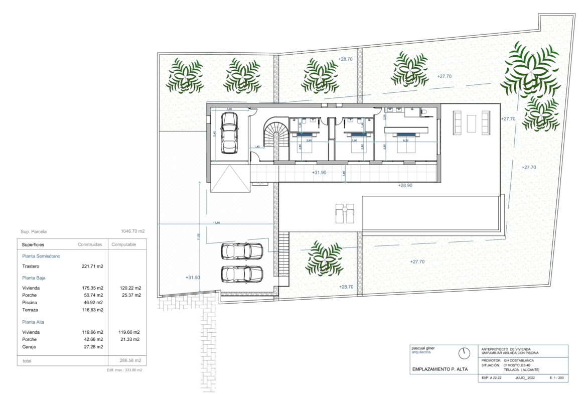 Exclusivo proyecto de villa contemporánea en Moraira