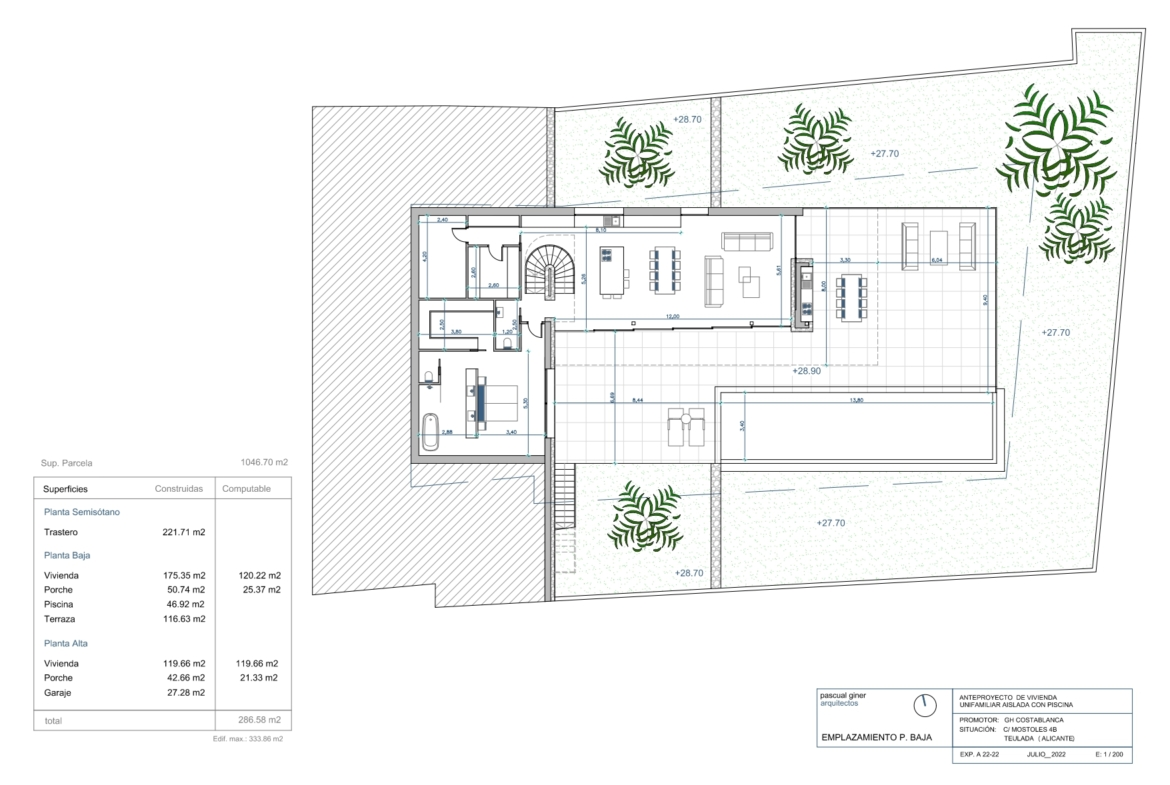 Exclusivo proyecto de villa contemporánea en Moraira