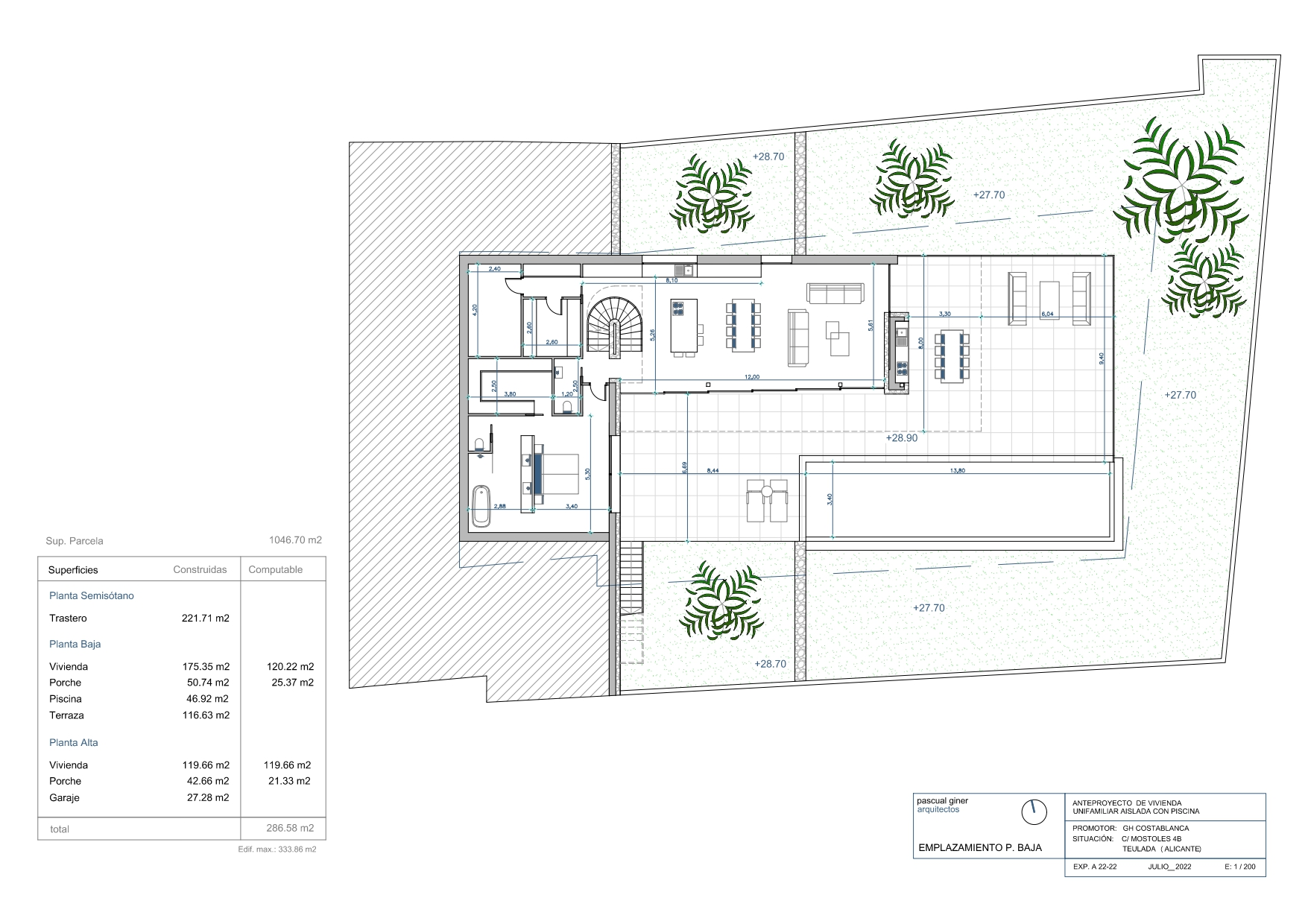 Exclusivo proyecto de villa contemporánea en Moraira