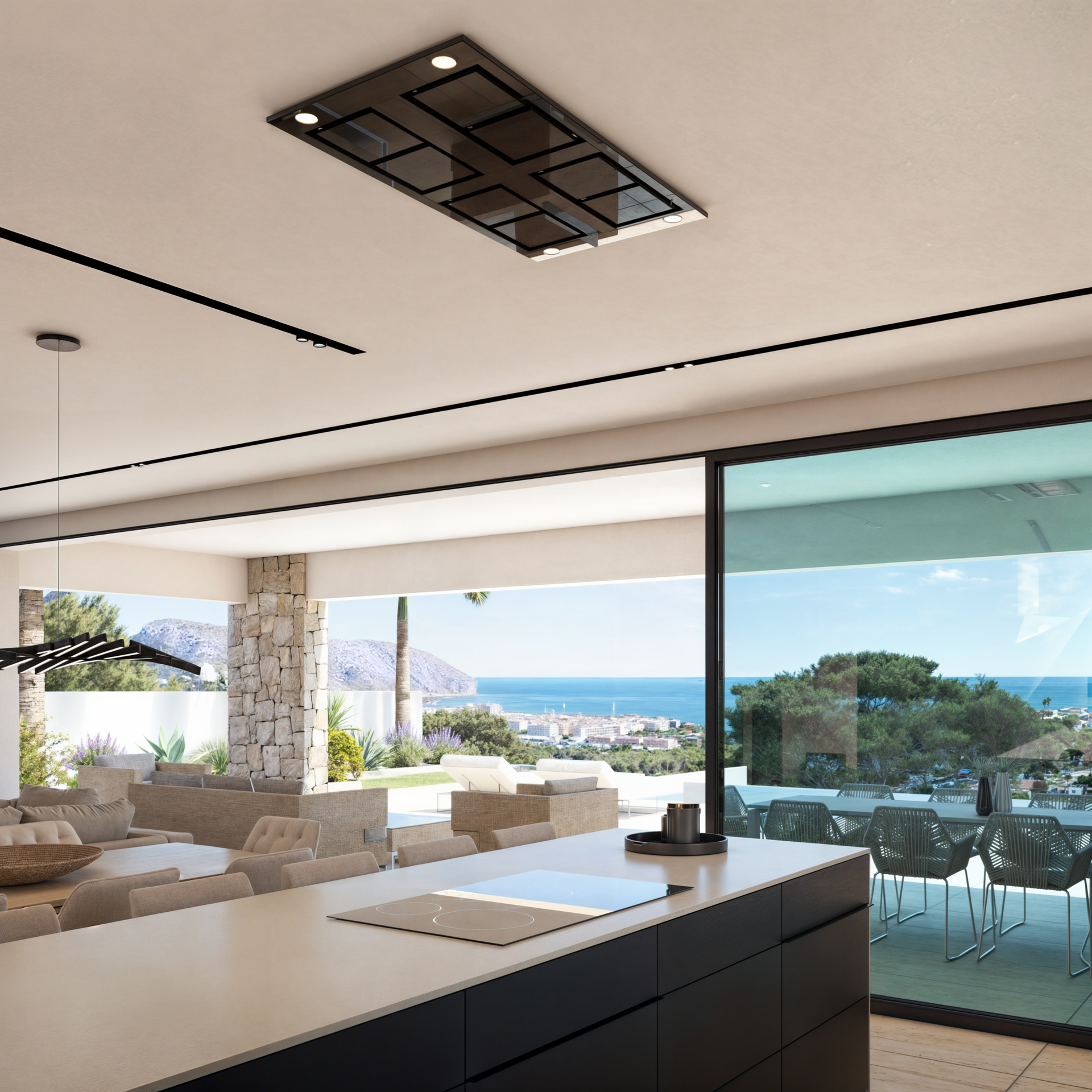 Espectacular villa de diseño con vistas al mar en Moraira