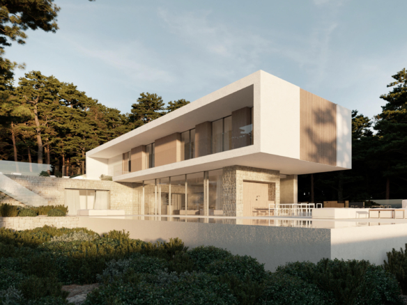 Exclusivo proyecto de villa contemporánea en Moraira