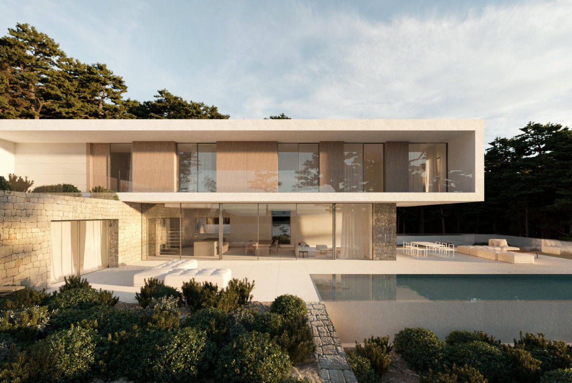 Exclusivo proyecto de villa contemporánea en Moraira