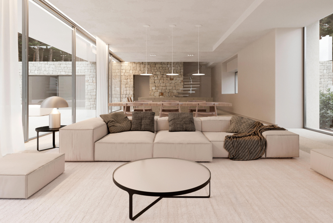 Exclusivo proyecto de villa contemporánea en Moraira