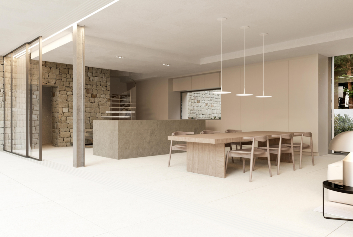 Exclusivo proyecto de villa contemporánea en Moraira
