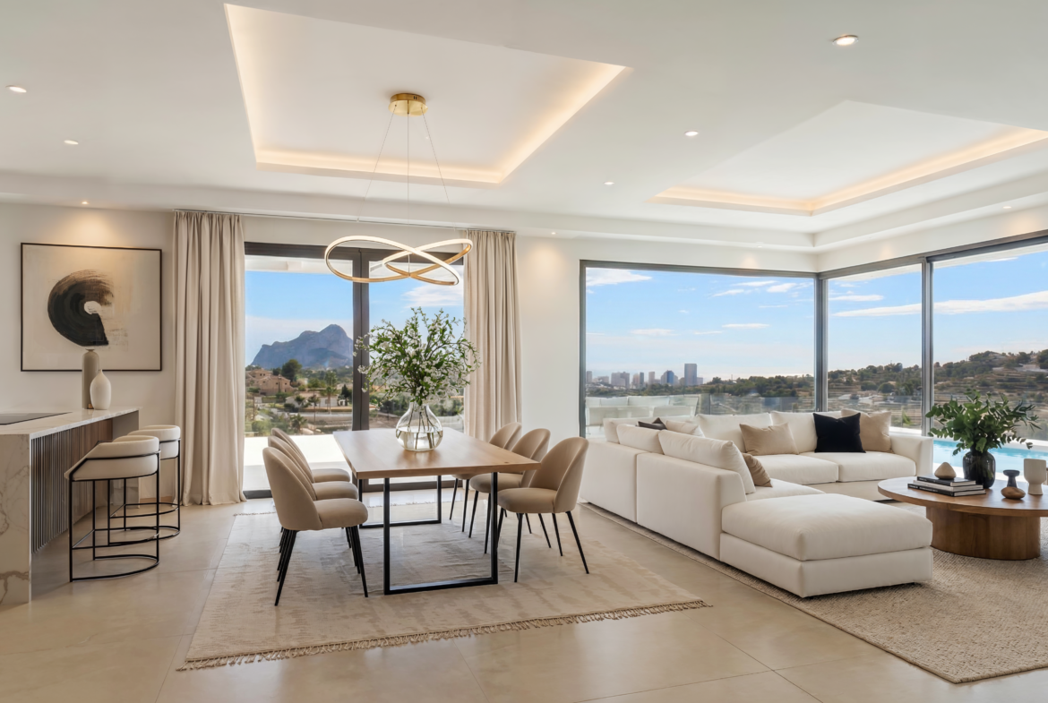 Proyecto de villa exclusiva en Calpe con vistas panorámicas al mar
