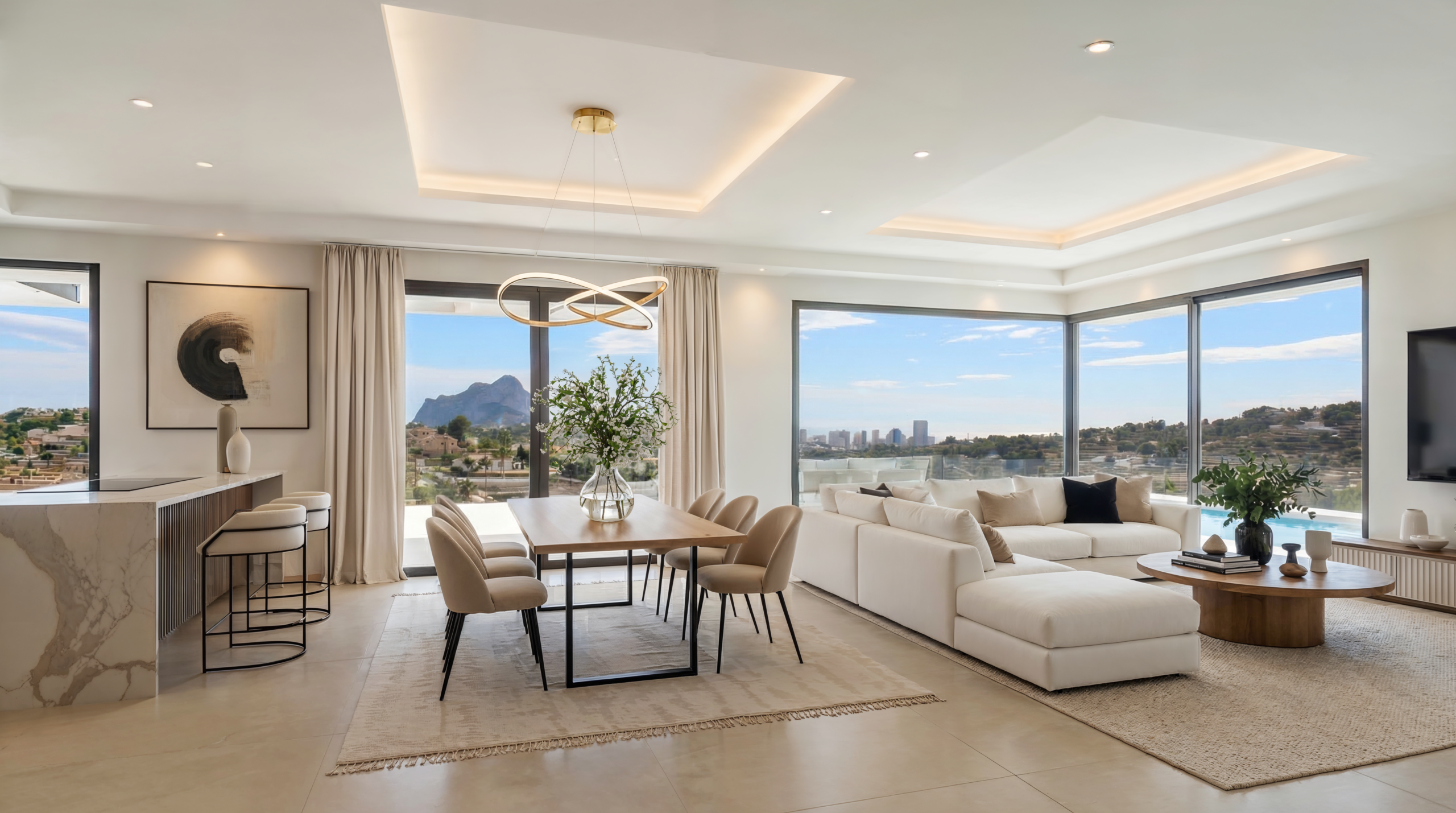 Proyecto de villa exclusiva en Calpe con vistas panorámicas al mar