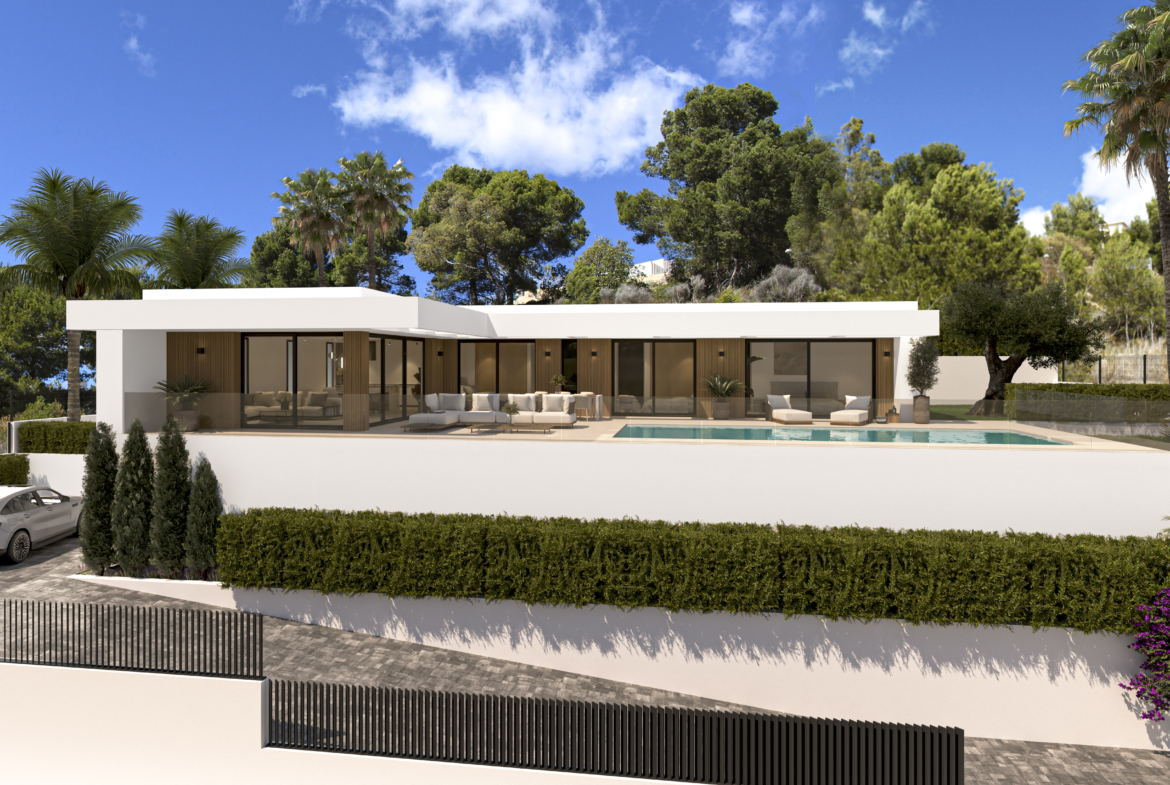 Exclusivo proyecto de villa en Empedrola II, Calpe