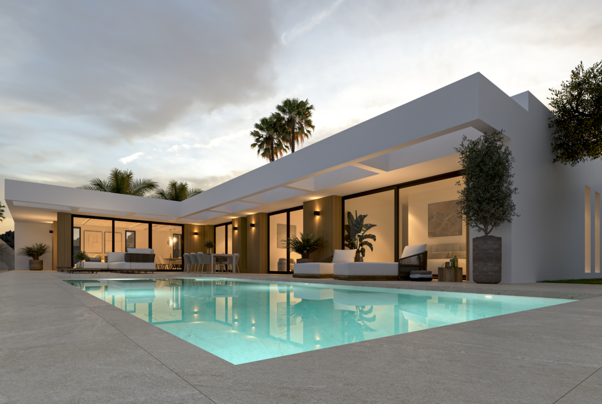 Exclusivo proyecto de villa en Empedrola II, Calpe