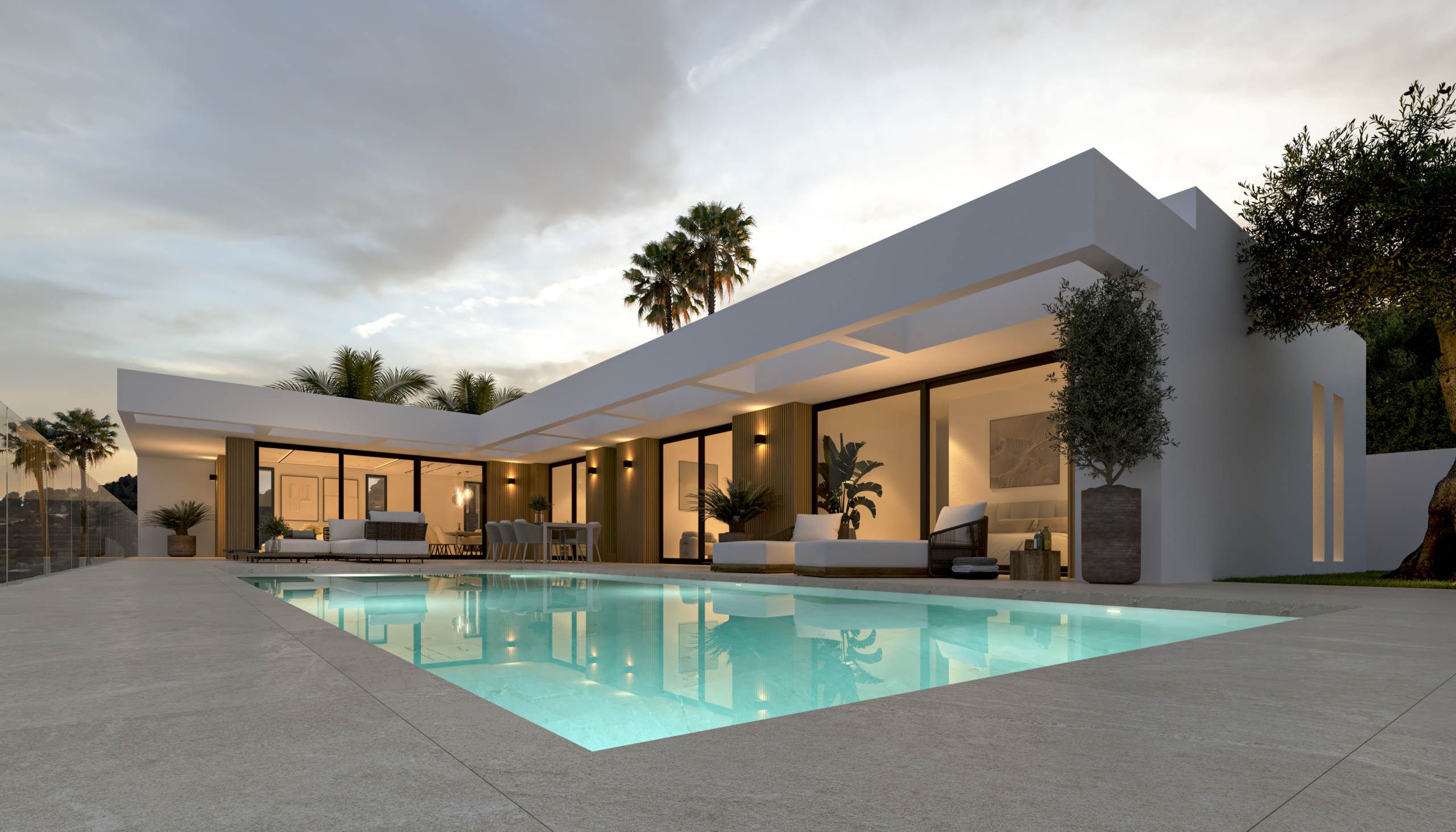 Exclusivo proyecto de villa en Empedrola II, Calpe