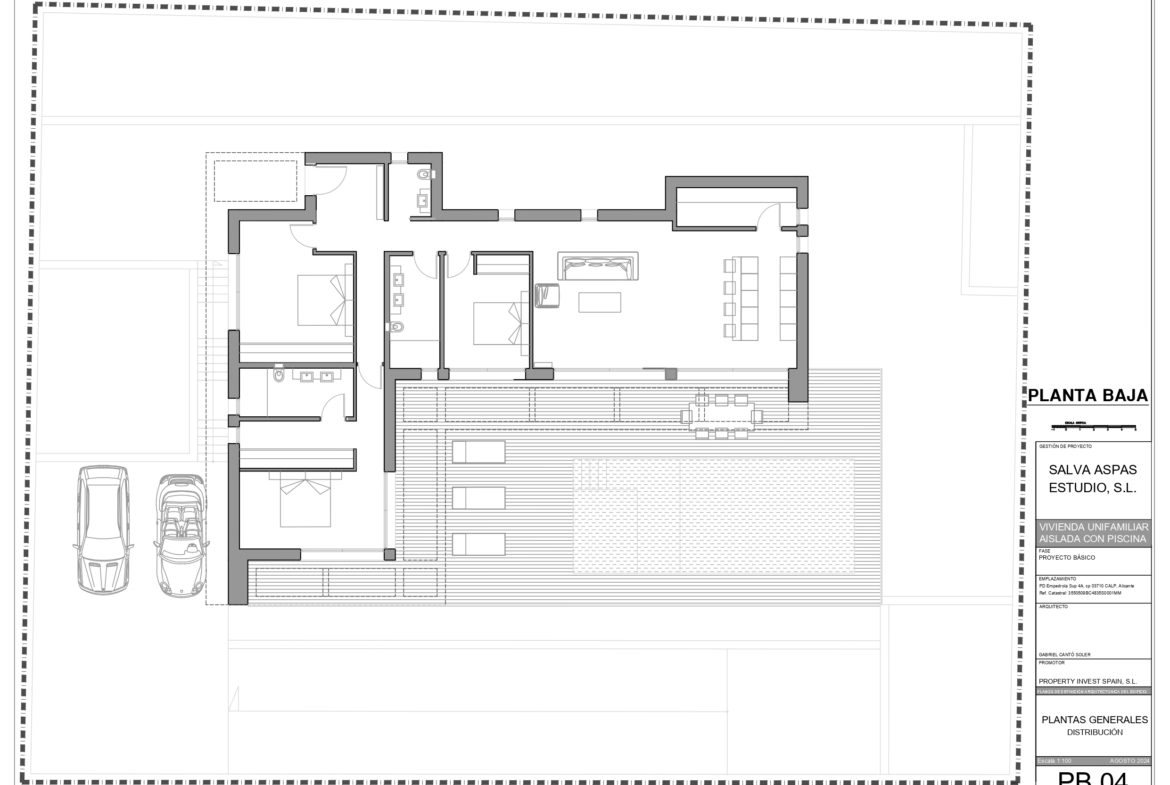 Exclusivo proyecto de villa en Empedrola II, Calpe
