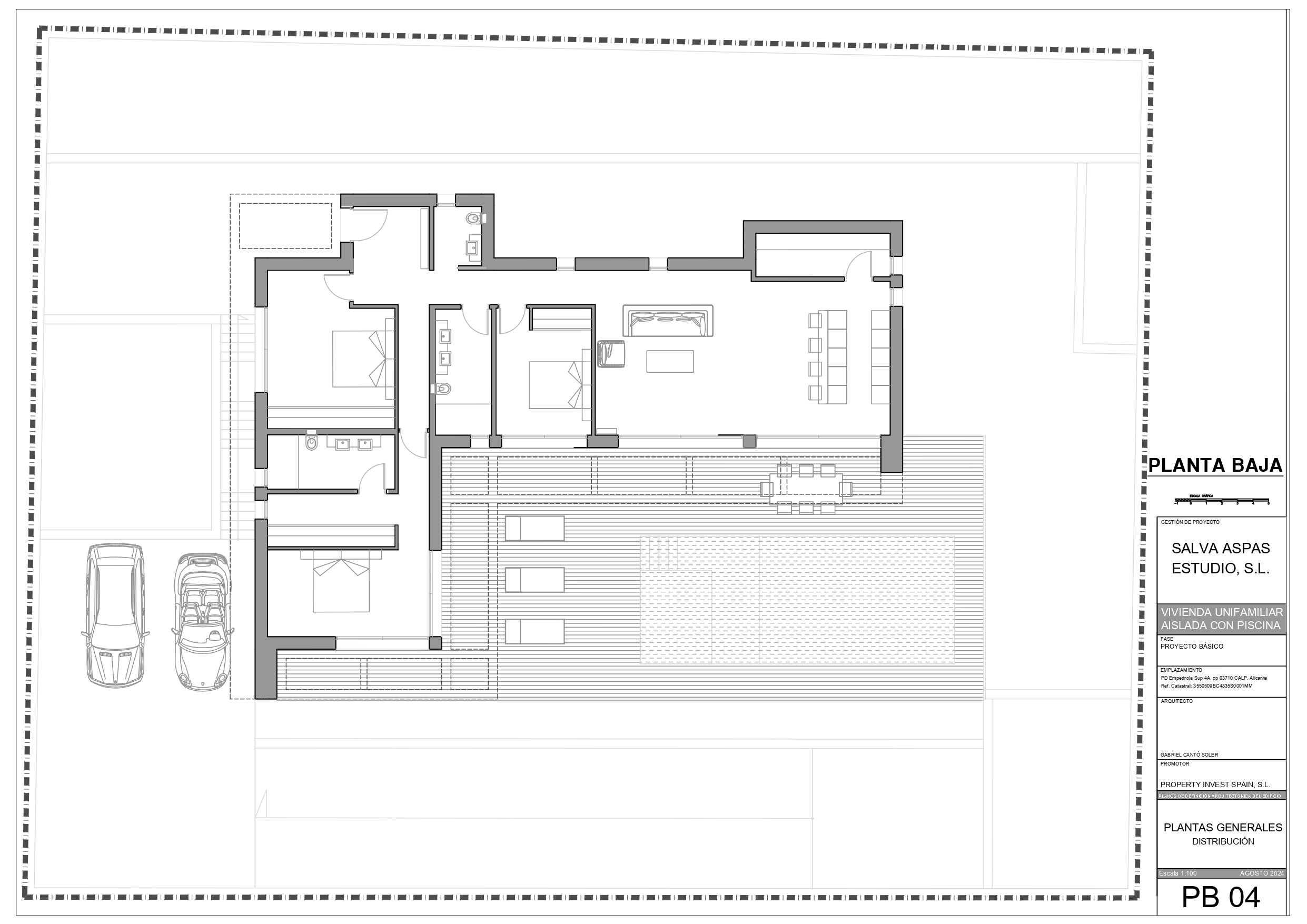 Exclusivo proyecto de villa en Empedrola II, Calpe