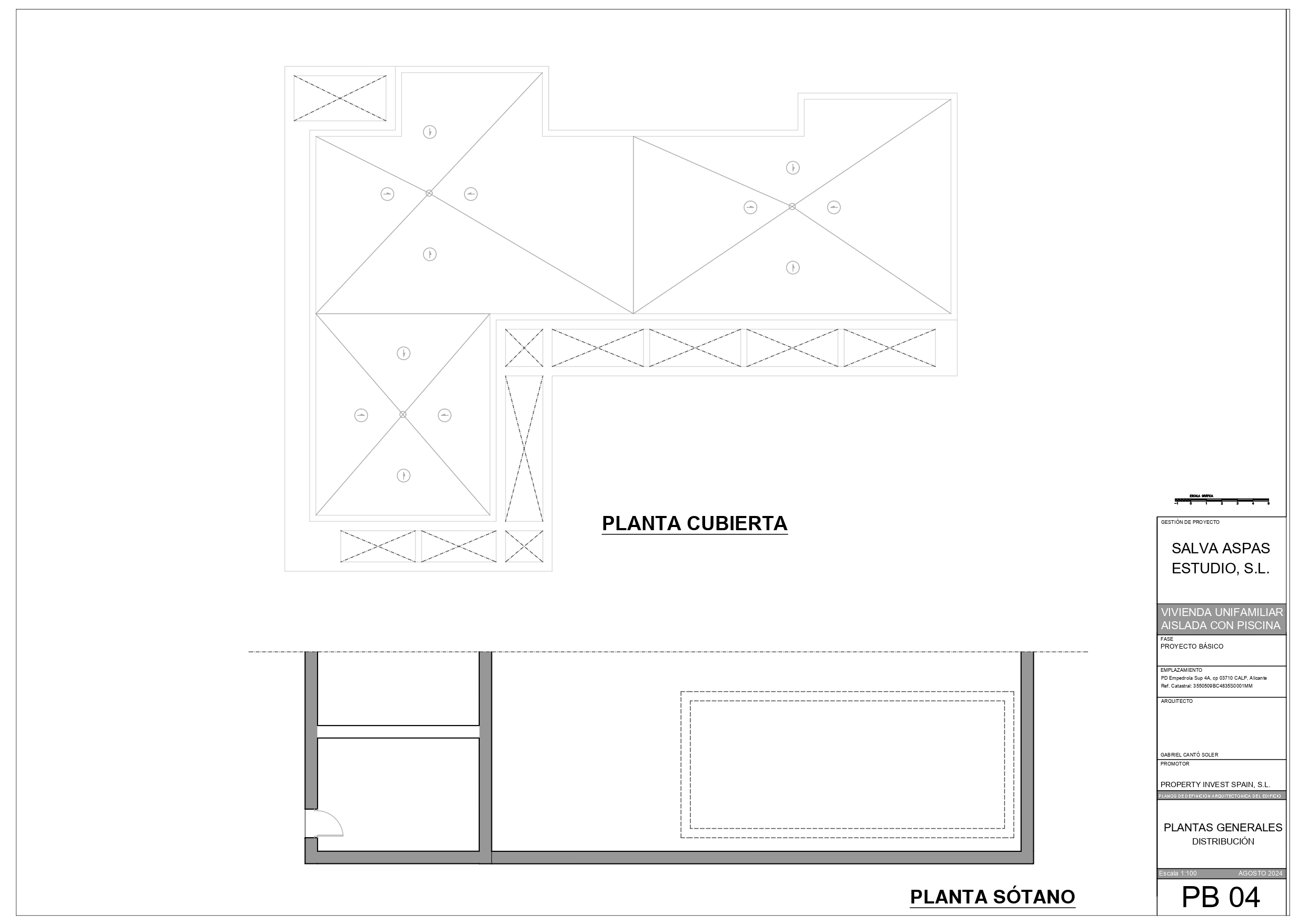 Exclusivo proyecto de villa en Empedrola II, Calpe