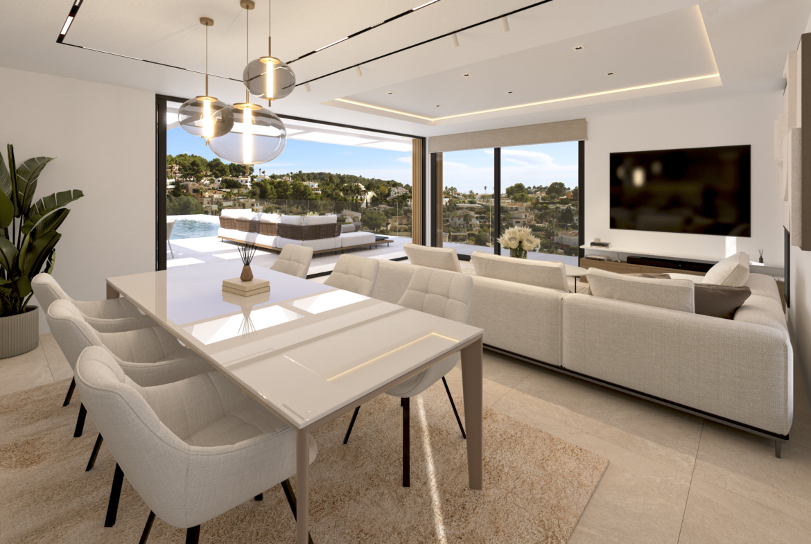Exclusivo proyecto de villa en Empedrola II, Calpe