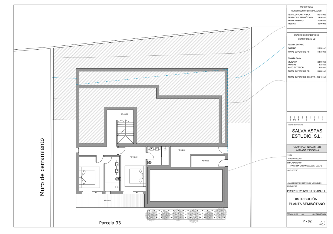 Exclusivo proyecto con vistas panorámicas en Empedrola II, Calpe