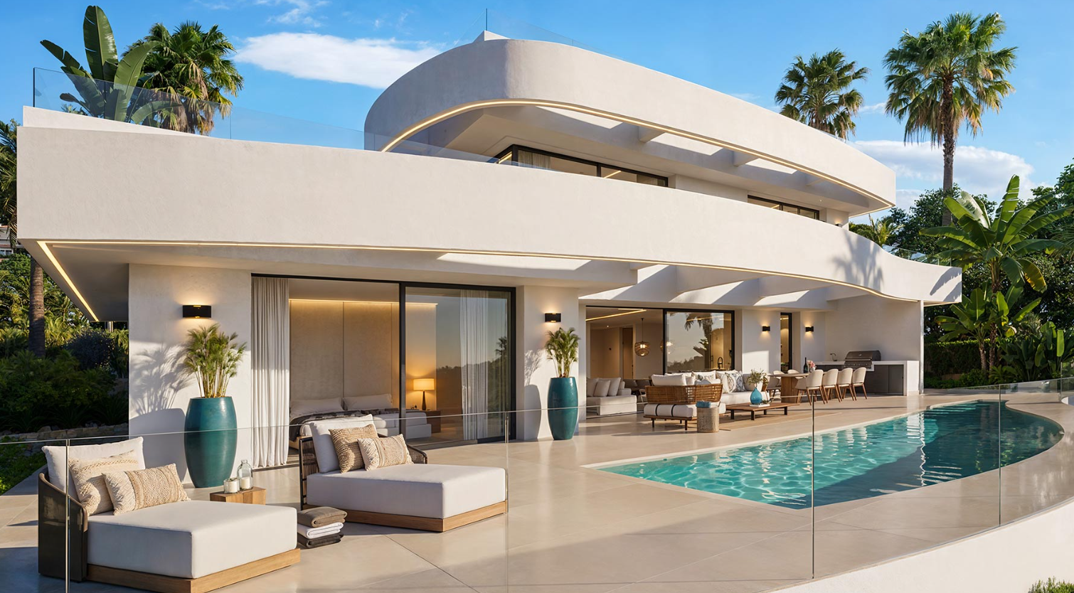 Idílico proyecto exclusivo con vistas al mar en Empedrola II, Calpe