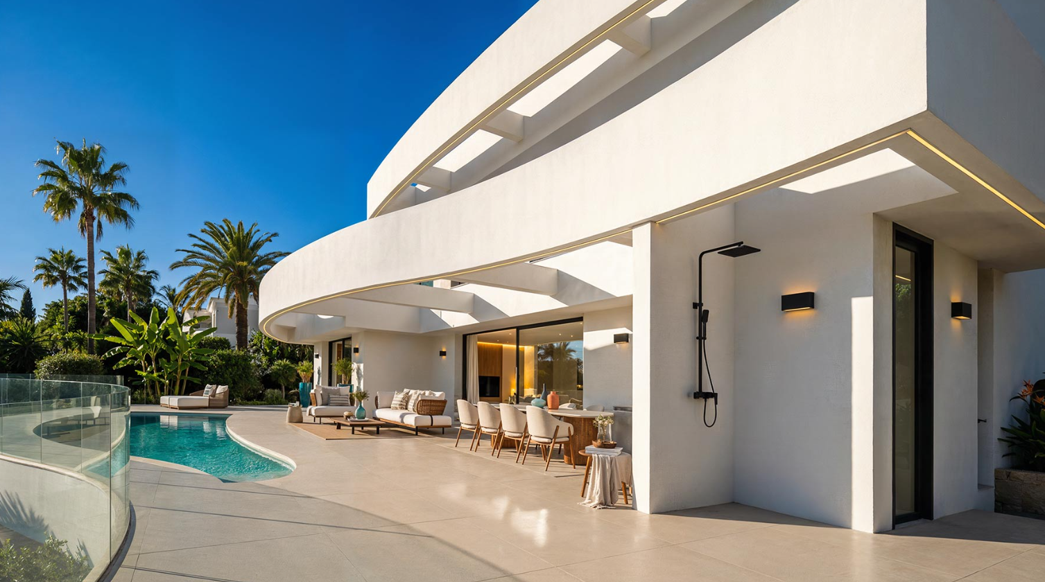 Idílico proyecto exclusivo con vistas al mar en Empedrola II, Calpe