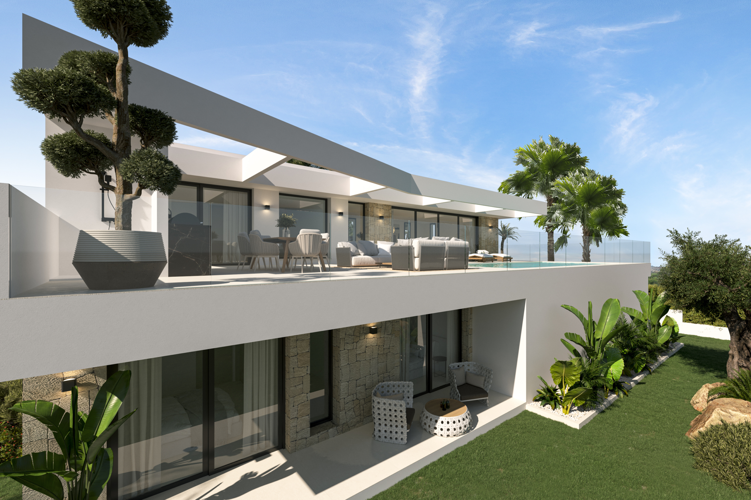 Exclusivo proyecto con vistas panorámicas en Empedrola II, Calpe