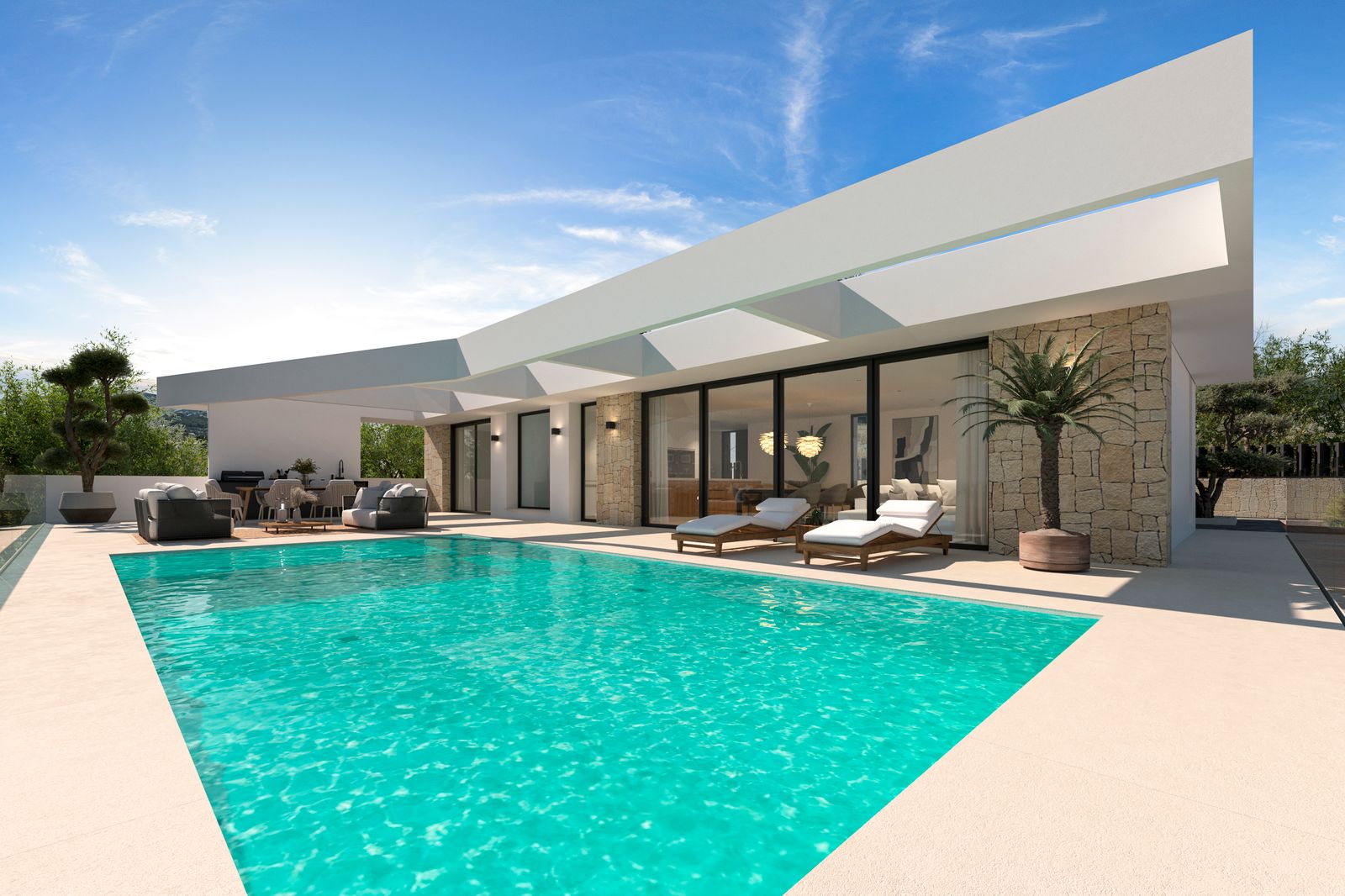 Exclusivo proyecto con vistas panorámicas en Empedrola II, Calpe