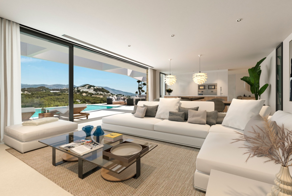 Exclusivo proyecto con vistas panorámicas en Empedrola II, Calpe