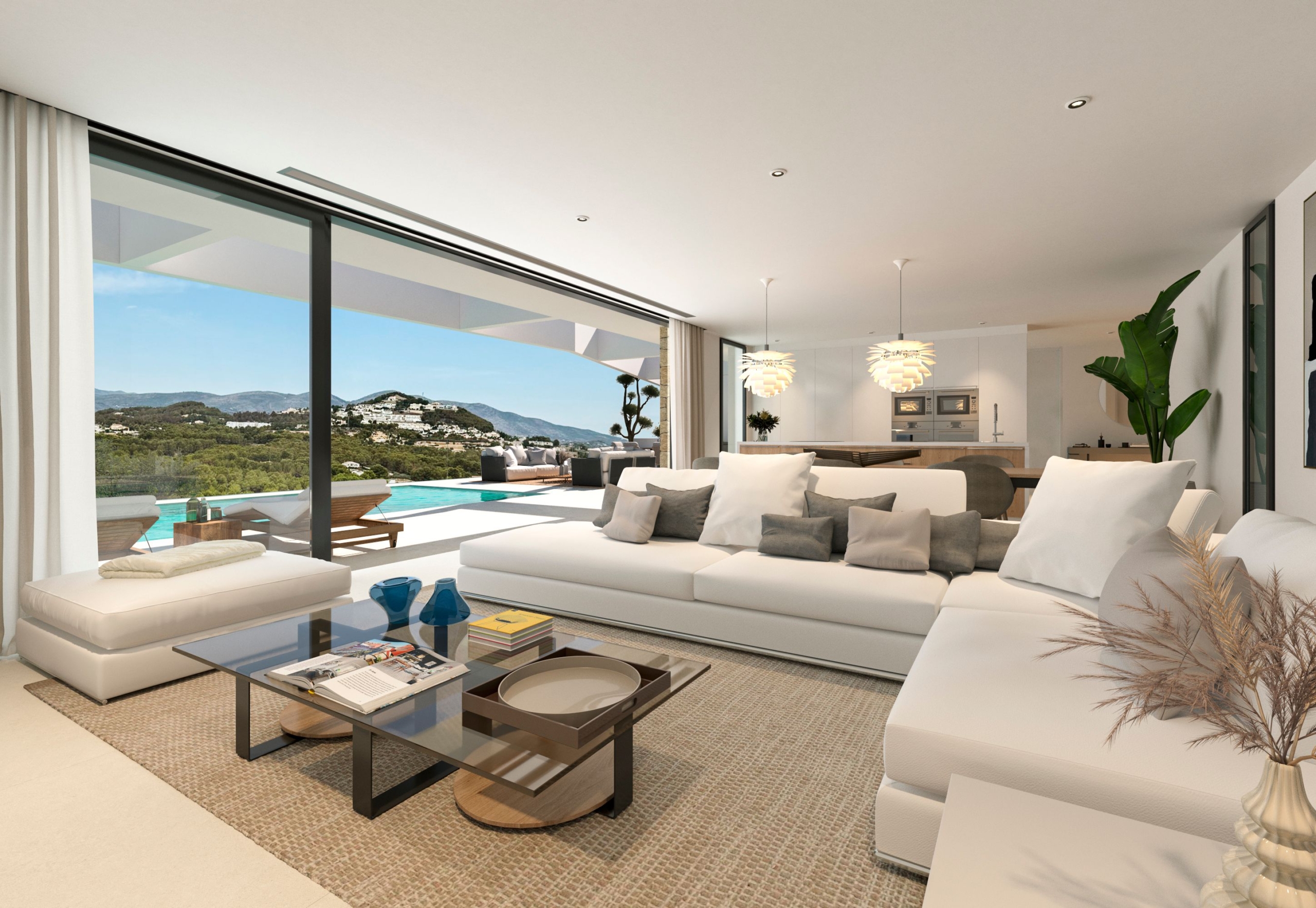 Exclusivo proyecto con vistas panorámicas en Empedrola II, Calpe