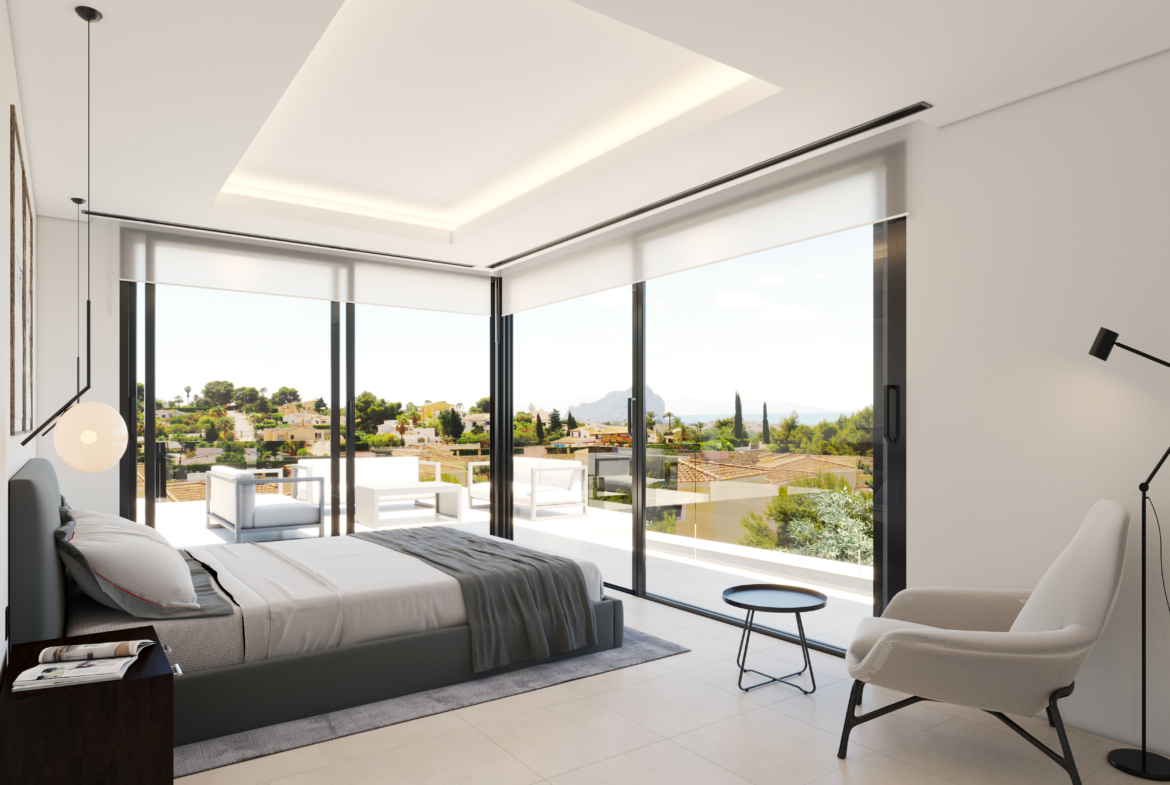 Último proyecto exclusivo con licencia de obra en Empedrola II, Calpe