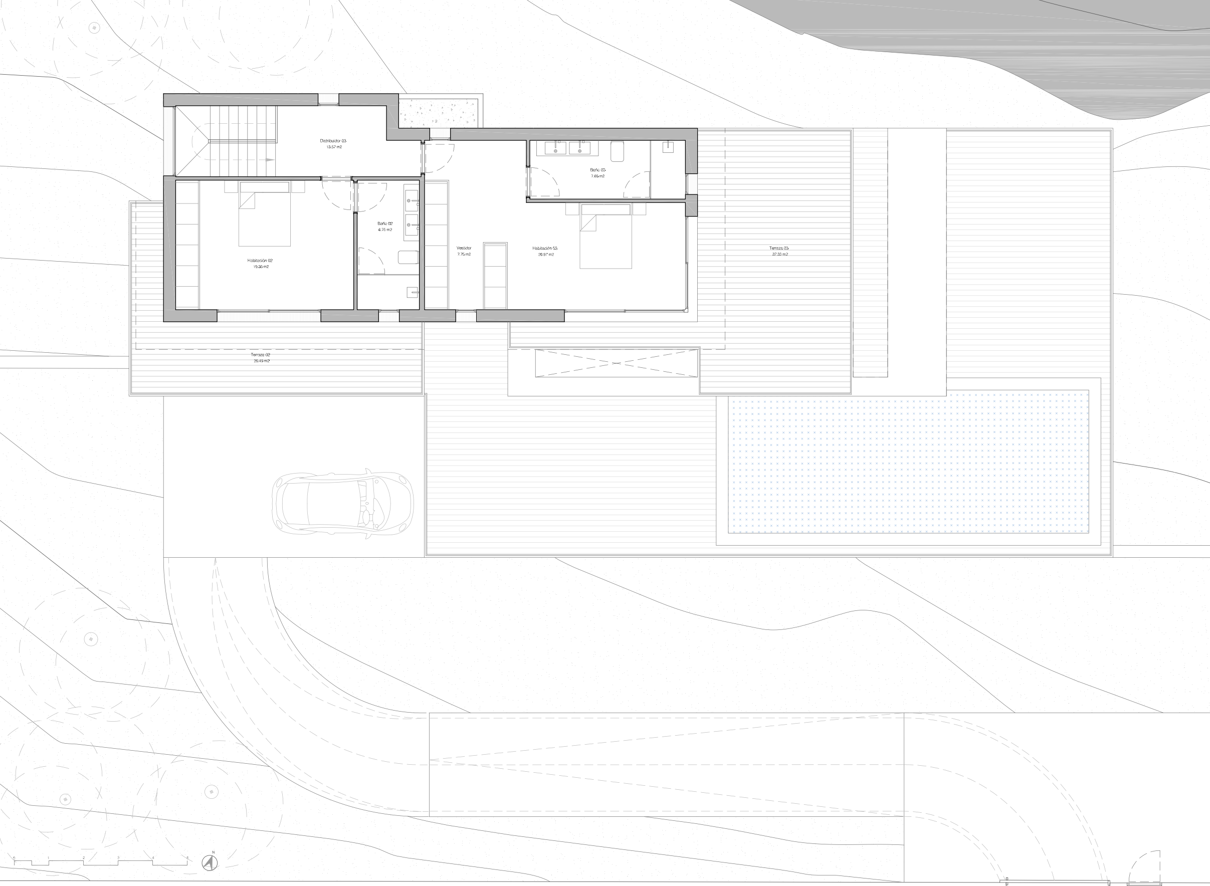 Último proyecto exclusivo con licencia de obra en Empedrola II, Calpe