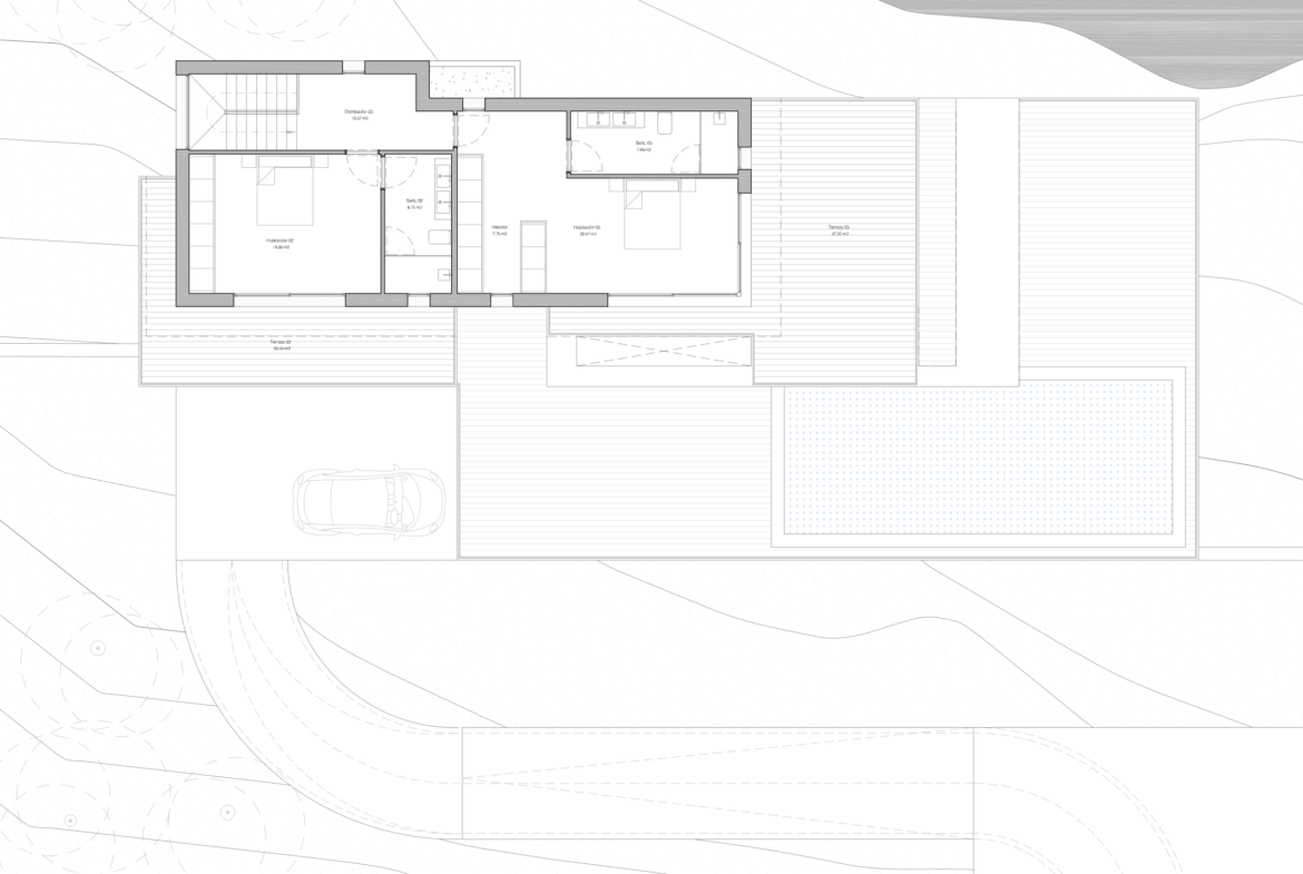 Último proyecto exclusivo con licencia de obra en Empedrola II, Calpe